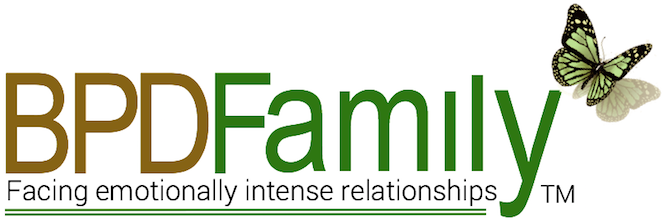 Home page of BPDFamily.com, online relationship support